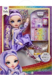 Lėlė Rainbow High Sparkle & Shine Viola su violetiniais plaukais