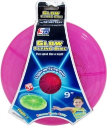 Skraidanti lėkštė su šviesos efektais, 23 cm
