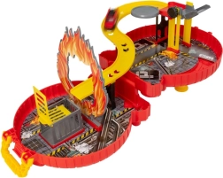 TEAMSTERZ Firefighter Racing Track with Case and Toy Car