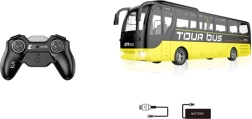 RC nuotolinio valdymo autobusas 40 cm geltonas