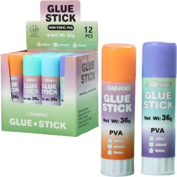 Glue Stick 36 g Pastel Colors