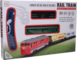 Geležinkelio trasa su efektais 106 × 106 cm