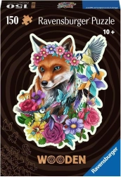 Wooden Puzzle Colorful Fox 150 Pieces RAVENSBURGER