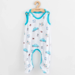 Baby footed romper New Baby Classic II Cars 80