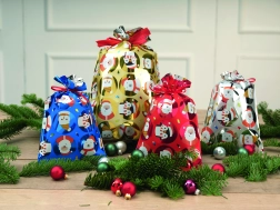 Celiuliozės maišelis su vaikišku motyvu