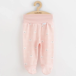 Baby footed pants New Baby Classic II teddy bear white 74