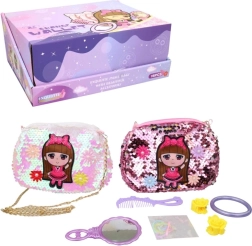 Mergaičių rankinė su aksesuarais