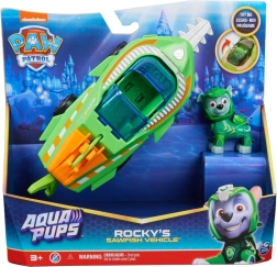 Paw Patrol Aqua Pups Rocky – povandeninis pjūklažuvis su figūrėle