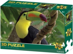 3D dėlionė – tukanas