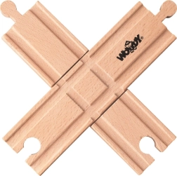 Geležinkelio sankryža medinėms traukinukų trasoms