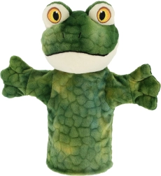 Keel Toys ekologiška pliušinė rankinė lėlė varlė 27 cm