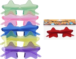 Carnival Star-Shaped Glasses – Plastic