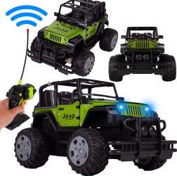 Visureigis RC automobilis 1:20 metalinis JEEP