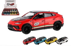 Automobilis Lamborghini Urus Performante 1:40 metalinis 13 cm 4 spalvos su atbuline eiga