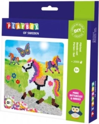PLAYBOX Iron-on Beads Set Dogs, Cars, Dolphins and Flowers 2000 pcs