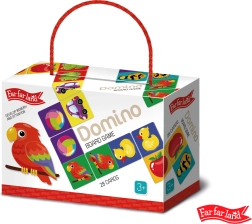 Domino Far Far Land spalvotas su paveikslėliais
