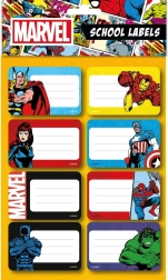 Marvel mokyklinis lipdukų rinkinys (budget)