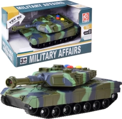 Karinis tankas su šviesos ir garso efektais