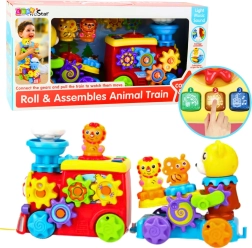 Muzikinis interaktyvus lokomotyvas Meškiukas