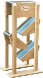 Medinės smėlio latakų rinkinys CLASSIC WORLD EDU – sensorinė smėlio čiuožykla