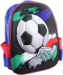 Vaikiška kuprinė su 3D futbolo motyvu