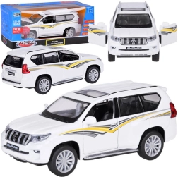 Metalinis modelis TOYOTA LAND CRUISER PRADO su šviesomis ir garsu