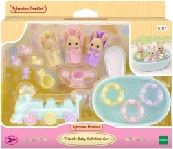 Sylvanian Families triušiukų trynukų maudynės