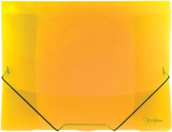 Aplankas su gumele OPALINE geltonas A4