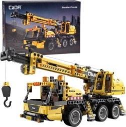 Cada technikos konstruktorius – mobilus kranas, 658 detalių su judančiais elementais
