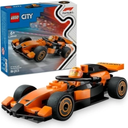 LEGO® City 60442 F1® lenktynininkas su „McLaren“ lenktyniniu automobiliu
