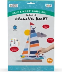 Fiesta Crafts 3D Puzzle – Creative Sailboat Set
