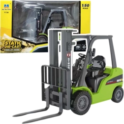 Metalinis keltuvas Huina su judančiomis šakėmis žalias 1:50