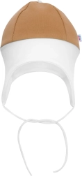 Baby bonnet New Baby The Best brown
