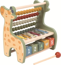 Daugiafunkcis skaitliukas „Žirafa“ su ksilofonu 2Kids Toys