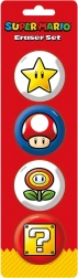 Super Mario Eraser Set – 4 pcs