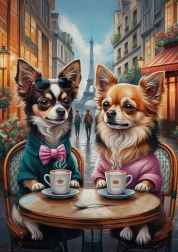Puzzle Stylish Paws 260 Pieces