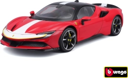 Automobilio modelis Ferrari SF90 Stradale Assetto Fiorano 2020 1:18 Bburago