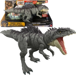 Jurassic World Survival Giganotozauro figūrėlė su milžiniškais žandikauliais