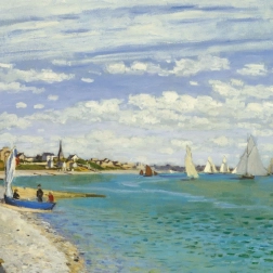 Curiosi kvadratinė dėlionė Q Art: Regata Sainte‑Adresse, 66 dalių