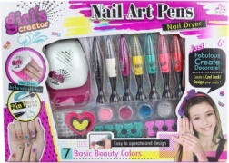 Kūrybinis vaikų nagų puošybos rinkinys