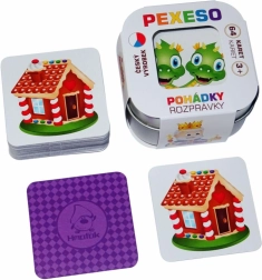 Pexeso Pasakos skardinėje dėžutėje (64 kortelės)