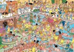 Dėlionė JUMBO Jan van Haasteren – Šiek tiek kitoks SPA, 1000 detalių