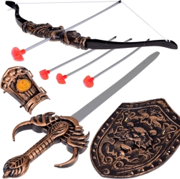 Fantastiškas vaikų riterių ginklų rinkinys