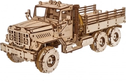 Medinės 3D mechaninės dėlionės UGEARS krovininis automobilis Cargo