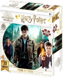 Prime 3D dėlionė Harry Potter: Haris, Hermiona ir Ronas 3D XL, 300 detalių