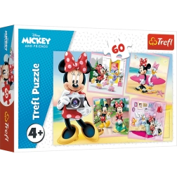 Dėlionė 60 dalių Disney Minnie – žavioji Minnie