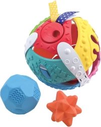 Playgo įdedamas kamuolys su garsu 15 cm