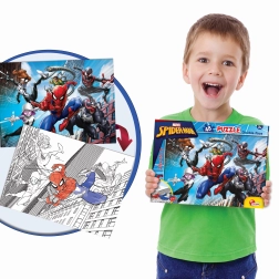 Double-sided puzzle SPIDER-MAN 48 pieces 35 × 25 cm