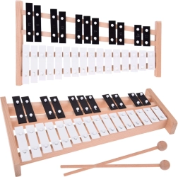 Mediniai chromatiniai varpeliai, 27 tonai, su plaktukais