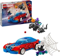 LEGO® Marvel 76279 Žmogaus-voro lenktyninis automobilis ir Venomas Žaliasis goblinas